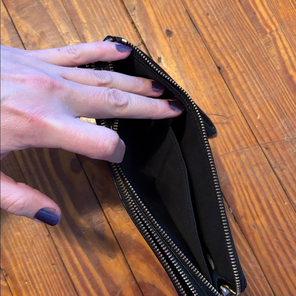 Coach Signature Double Zip Wristlet - Picture 5 of 5